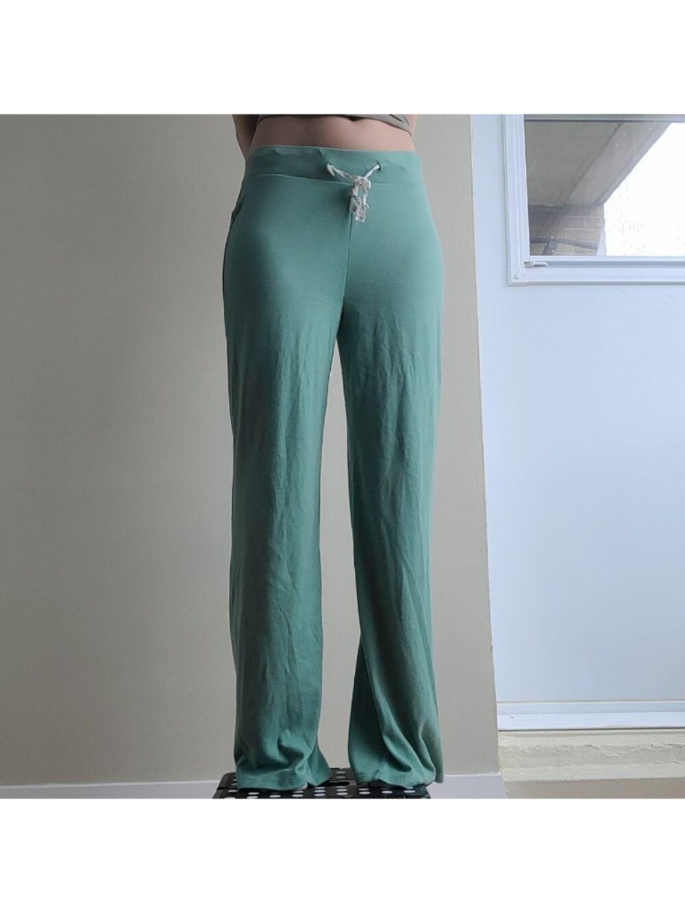 La Senza Emerald Green Oversized Ultra-Soft Lounge Pants (L)